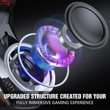 Cargar imagen en el visor de la galería, Hunterspider V-4 Red pro Gaming Headset