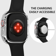 Cargar imagen en el visor de la galería, 2 Pack Hard PC Case and Tempered Glass Screen Protector Compatible with Apple Watch Ultra 49mm