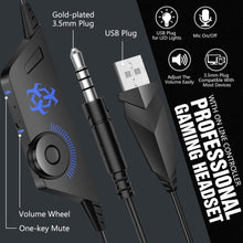 Cargar imagen en el visor de la galería, Hunterspider V-4 - Auriculares para videojuegos para Xbox One, PS4, PC
