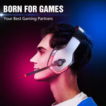 Cargar imagen en el visor de la galería, Hunterspider V-4 Red pro Gaming Headset