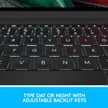Cargar imagen en el visor de la galería, Logitech Slim Folio Pro Backlit Bluetooth Keyboard Case for iPad Pro 11-inch