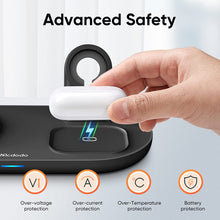 Cargar imagen en el visor de la galería, Mcdodo Charging Station 3 in 1 Wireless Charging Station for Multiple Devices