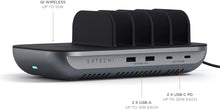 Cargar imagen en el visor de la galería, Satechi Dock5 Multi-Device Charging Station with Wireless Charging. Compatible with 2021 iPad Pro M1, 2020 iPad Air, iPhone 13 Pro Max/13 Pro/13 Mini/13