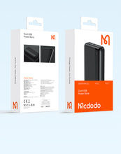 Cargar imagen en el visor de la galería, Mcdodo- Dual USB Power Bank