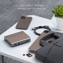 Cargar imagen en el visor de la galería, Satechi USB C Hub - iPad Pro USB C Hub - Aluminum Stand & Hub – 6-in-1 iPad Dock
