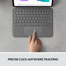 Cargar imagen en el visor de la galería, iPad Pro 11 Logitech Combo Touch iPad Pro 11-inch (1st, 2nd, 3rd, 4th gen - 2018, 2020, 2021, 2022) Keyboard Case