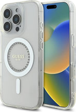Cargar imagen en el visor de la galería, Guess iPhone 16 Pro Max Glitter magsafe
