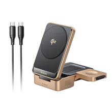 Cargar imagen en el visor de la galería, Mcdodo MagQ Qi2 3 in 1 Foldable Charging Station
