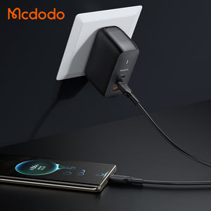 Mcdodo -  65W 3 Port Type-C Mini Fast Charger CH-8441