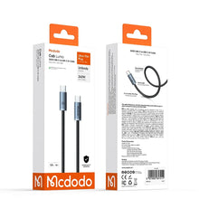Cargar imagen en el visor de la galería, Mcdodo Cable Cab Luma 240W USB-C to USB-C Air Cable

