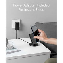 Cargar imagen en el visor de la galería, Anker Wireless Charger with Power Adapter, PowerWave II Pad, Qi-Certified 15W Max Fast Wireless Charging
