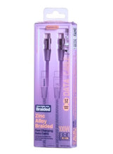 Cargar imagen en el visor de la galería, Data Cable Wire Braided Zinc Alloy Braided 1.2m Remax
