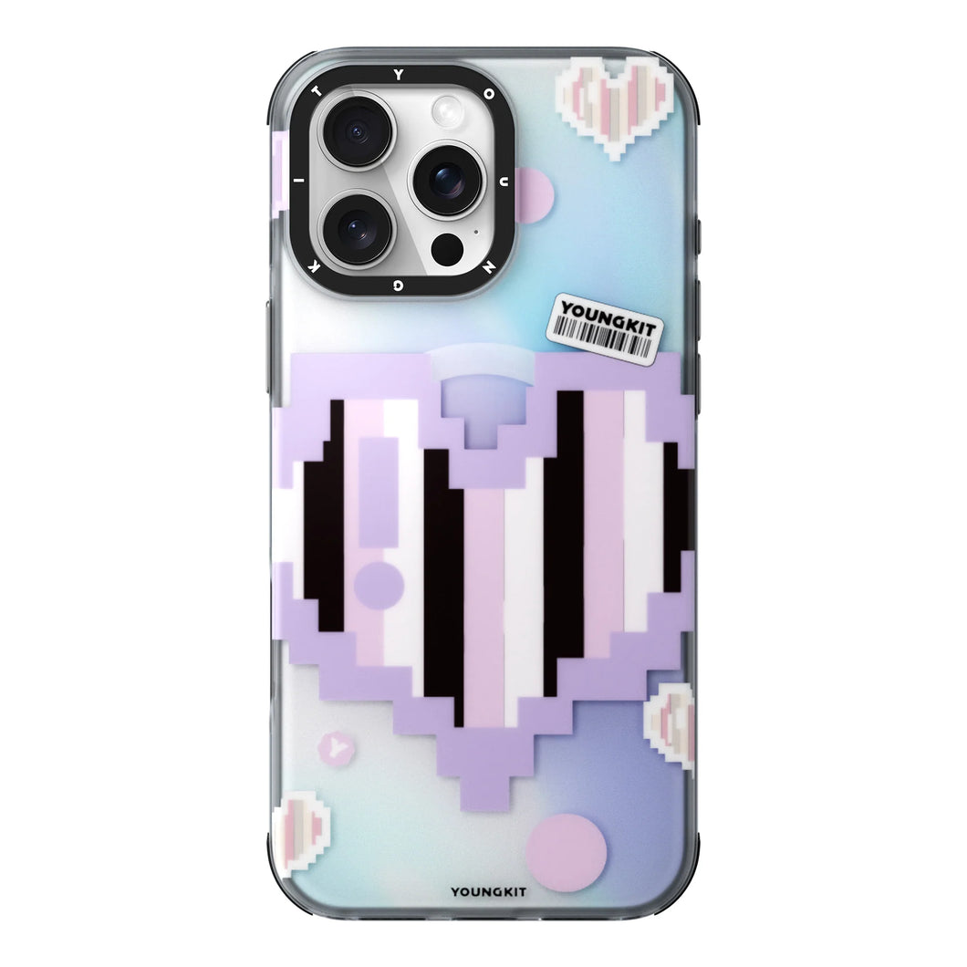 Young Kit Color-Changing Pixel Heartbeat iPhone 16 Pro