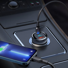 Cargar imagen en el visor de la galería, Mcdodo- 95 W USB-A +USB-C Digital Display Pd Car Charger CC-5670
