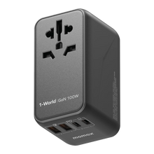 Cargar imagen en el visor de la galería, Momax 1-World Universal 4-Port Travel GaN Charger 100W
