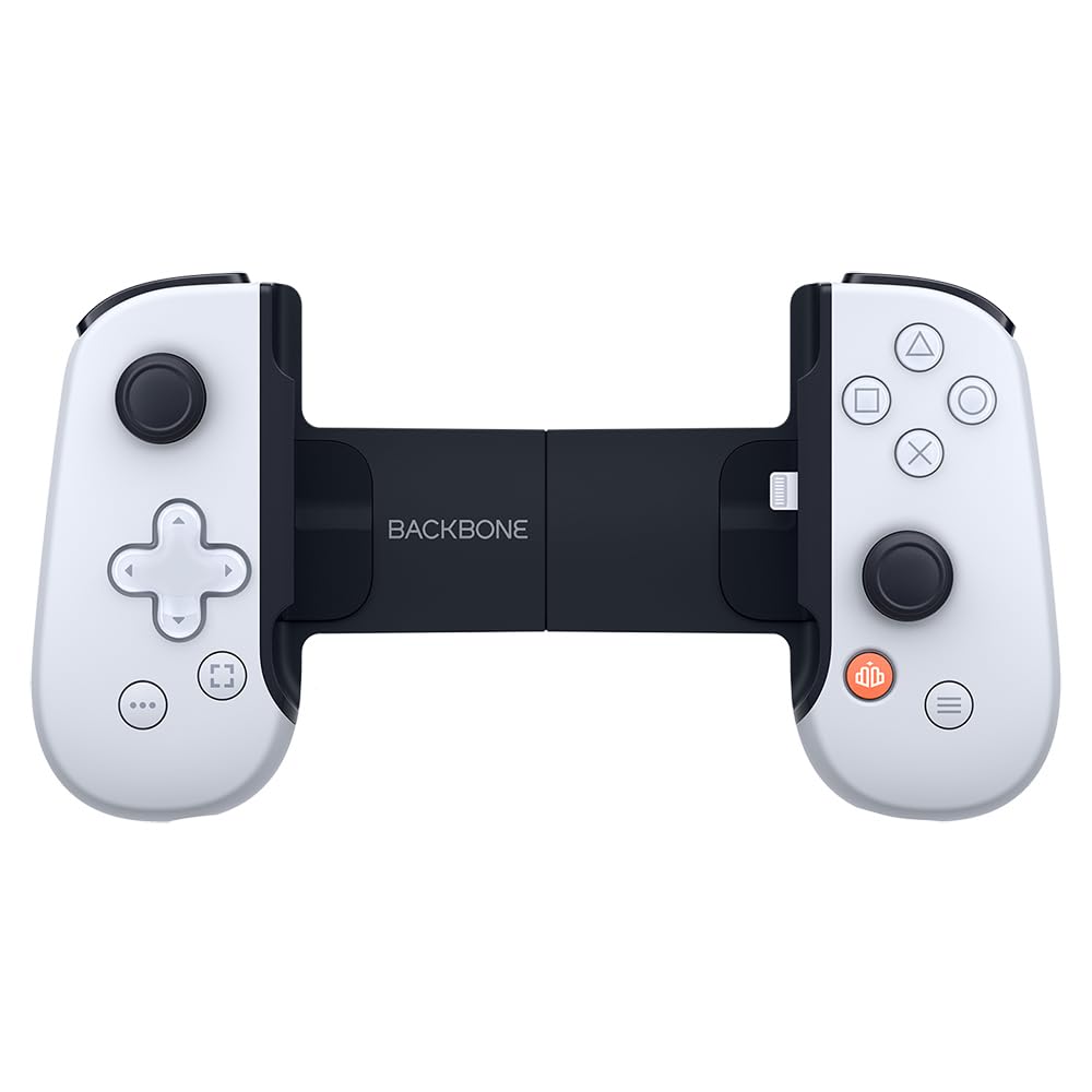 Backbone - One - PlayStation Edition (Lightning) - Mobile Gaming Controller for iPhone - White
