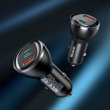 Cargar imagen en el visor de la galería, Mcdodo- 95 W USB-A +USB-C Digital Display Pd Car Charger CC-5670
