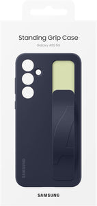 SAMSUNG Funda de agarre de pie con correa y función atril para Galaxy A55 5G, color negro