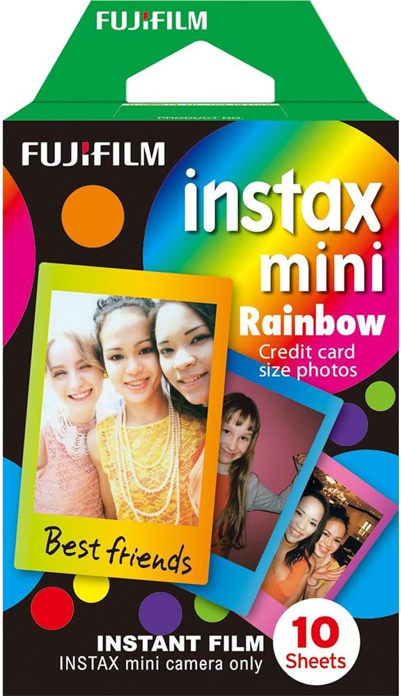 Fujifilm Película Instax Mini Rainbow - 10 exposiciones