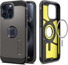 Cargar imagen en el visor de la galería, 15 Pro Max- Spigen Magnetic Tough Armor MagFit

