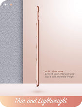 Cargar imagen en el visor de la galería, i-Blason Cosmo Lite Case for iPad 9th/8th/7th Generation, iPad 10.2 (2021/2020/2019), Slim Trifold Stand Smart Case Translucent Hard Back Protective Cover with Auto Sleep/Wake (Marble)

