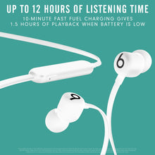 Cargar imagen en el visor de la galería, Beats Flex Wireless Earbuds - Apple W1 Headphone Chip, Magnetic Earphones, Class 1 Bluetooth, 12 Hours of Listening Time, Built-in Microphone
