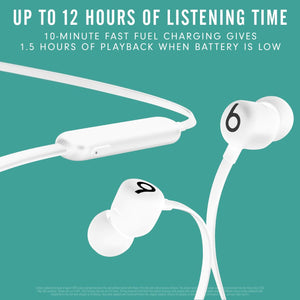 Beats Flex Wireless Earbuds - Apple W1 Headphone Chip, Magnetic Earphones, Class 1 Bluetooth, 12 Hours of Listening Time, Built-in Microphone