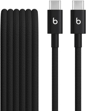 Cargar imagen en el visor de la galería, Beats USB-C to USB-C Woven Cable Fast Charging Durable/Tangle-Free Compatible Charger for Apple &amp; Android Devices (1.5 m, 5 ft)
