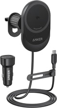 Cargar imagen en el visor de la galería, Anker Sanp to Fast Charge on Every Drive -MagGo Wireless Car Charger
