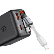 Cargar imagen en el visor de la galería, Mcdodo FreeGo 35W Retractable-Cable Charger 2 USB-C + 1 USB-A
