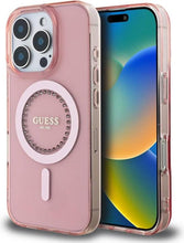 Cargar imagen en el visor de la galería, Guess iPhone 16 Pro Max Glitter magsafe
