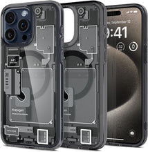 Cargar imagen en el visor de la galería, 15 Pro Max- Spigen Ultra Hybrid MagFit Zero One
