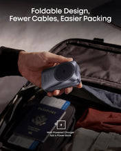 Cargar imagen en el visor de la galería, Anker Prime 25W Qi2.2-Certified Palm-Sized 3-in-1 Foldable MagSafe Charger
