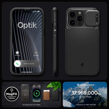 Cargar imagen en el visor de la galería, 15 Pro Max- Spigen Optik Armor MagFit
