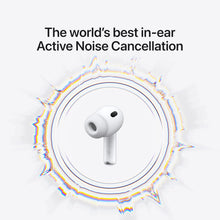 Cargar imagen en el visor de la galería, Apple AirPods Pro 3 Wireless Earbuds, Active Noise Cancellation, Live Translation, Heart Rate Sensing, Hearing Aid Feature, Bluetooth Headphones, Spatial Audio, High-Fidelity Sound, USB-C Charging
