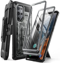 Cargar imagen en el visor de la galería, S22 Ultra SUPCASE + 2 front frames -Unicorn Beetle Pro
