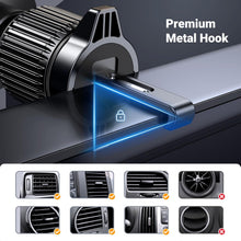 Cargar imagen en el visor de la galería, UGREEN Car Phone Holder Vent Phone Mount, Never Blocking Air Vent Clip Cellphone Holder
