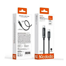 Cargar imagen en el visor de la galería, Mcdodo Cable Cab Vision 240W USB-C to USB-C
