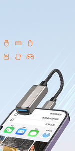 Mcdodo-2 in 1 OTG USB3.0 to Lightning Convertor (OTG+ Lightning) CA-2690