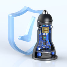 Cargar imagen en el visor de la galería, Mcdodo- 95 W USB-A +USB-C Digital Display Pd Car Charger CC-5670
