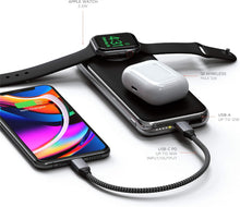 Cargar imagen en el visor de la galería, Satechi Quatro 10,000 mAh wireless portable battery charger
