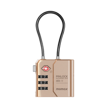 Cargar imagen en el visor de la galería, Momax PinLock Find My Locator with TSA Padlock
