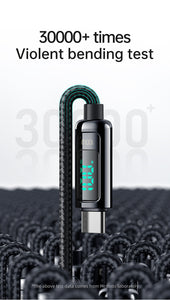 Mcdodo- Digital Display 100W Type-C to Type-C Data Cable 1.2m CA-8820