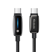 Cargar imagen en el visor de la galería, Mcdodo Cable Cab Luma 100W Light-Sensing Smart Cable 100W

