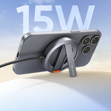 Cargar imagen en el visor de la galería, Mcdodo True 15W Magnetic Wireless Charger With Foldable Stand
