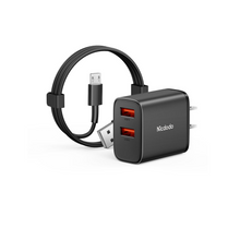 Cargar imagen en el visor de la galería, Mcdodo 12W 2A Charger +Cable
