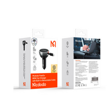 Cargar imagen en el visor de la galería, Mcdodo FreeGo 80W Car Charger with Built in Retractable Cable
