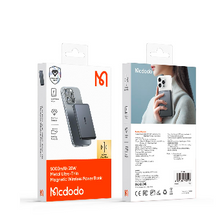 Cargar imagen en el visor de la galería, Mcdodo 5000mAh 20W Ultra Thin Magnetic Power Bank
