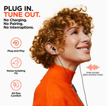 Cargar imagen en el visor de la galería, HYPERGEAR Wired USB-C High-Fidelity Metal Earbuds | Black
