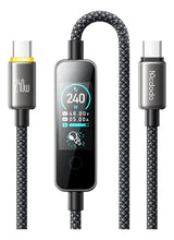 Cargar imagen en el visor de la galería, Mcdodo Cable Cab Vision 240W USB-C to USB-C with TFT Screen Display
